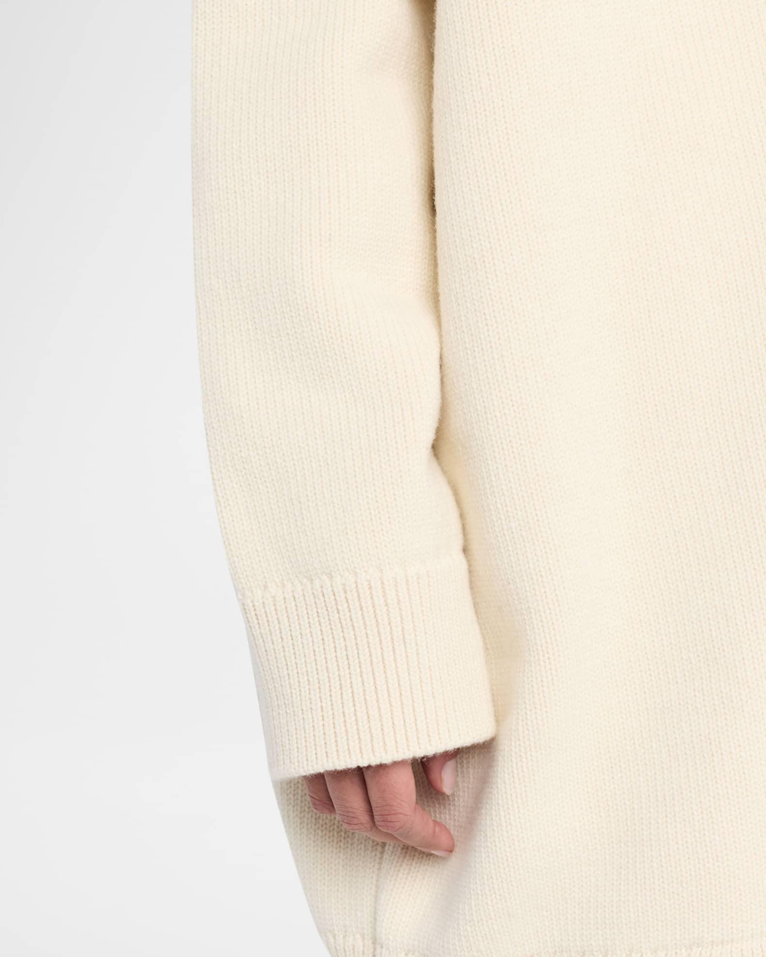 Oversized V-Neck Cardigan Product Image