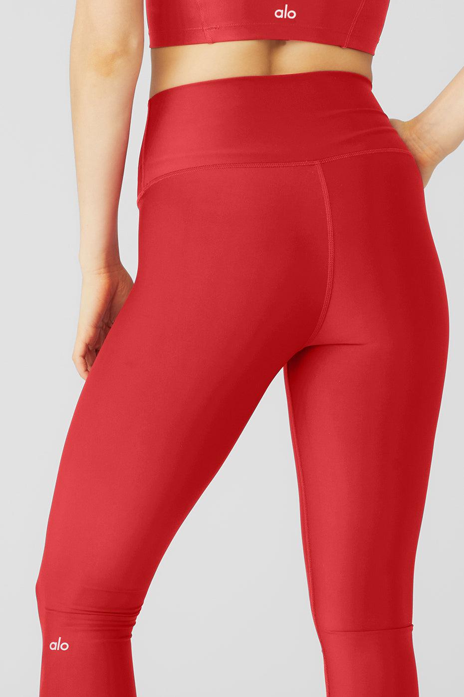 High-Waist Airlift Legging - Classic Red Product Image