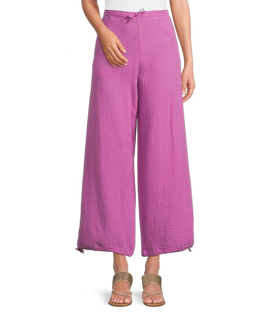 Bryn Walker Sasha Cotton Gauze Drawstring Pants Product Image
