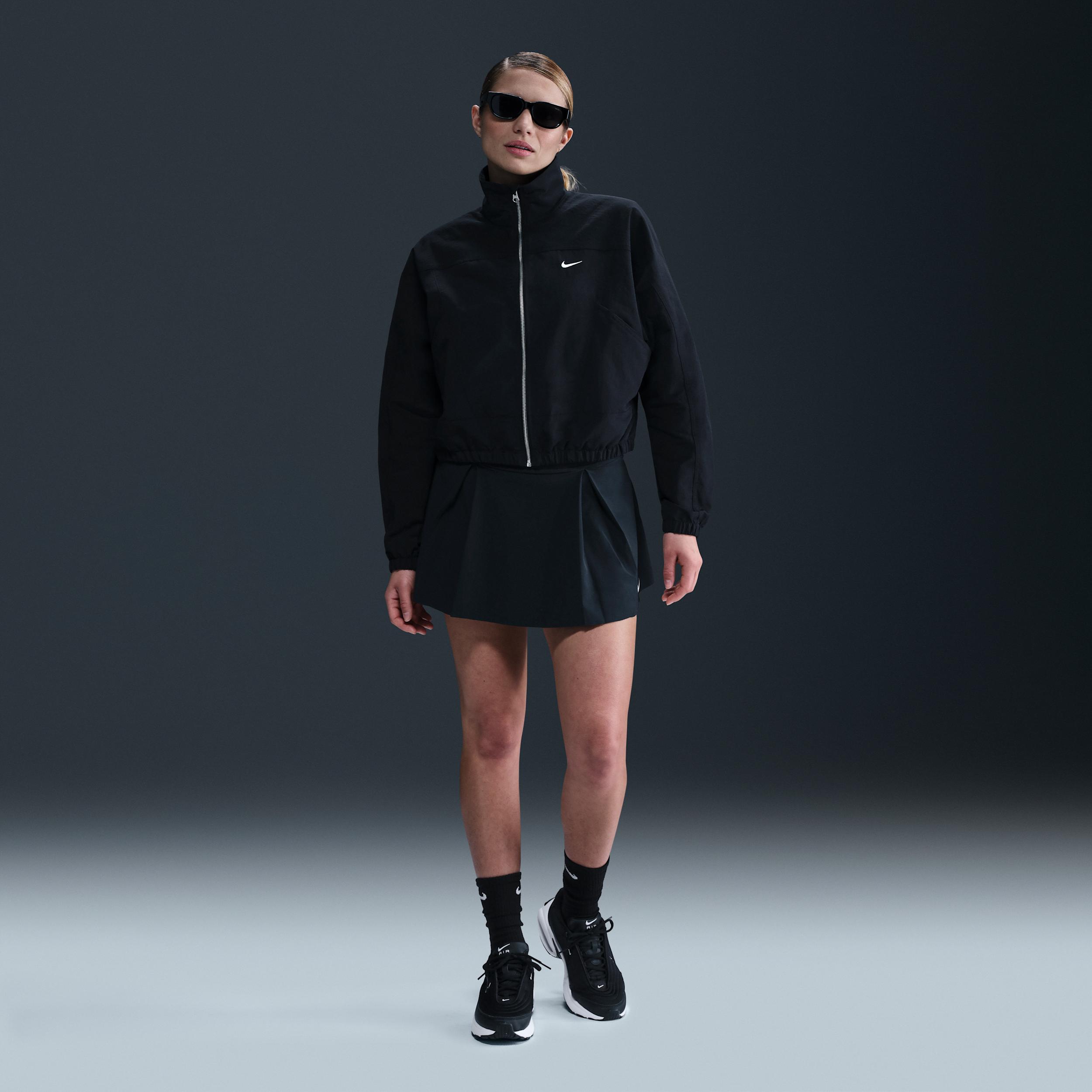 Womens Nike Sportswear Everything Wovens Oversized Repel UV Protection Jacket | HJ0999-010 Product Image