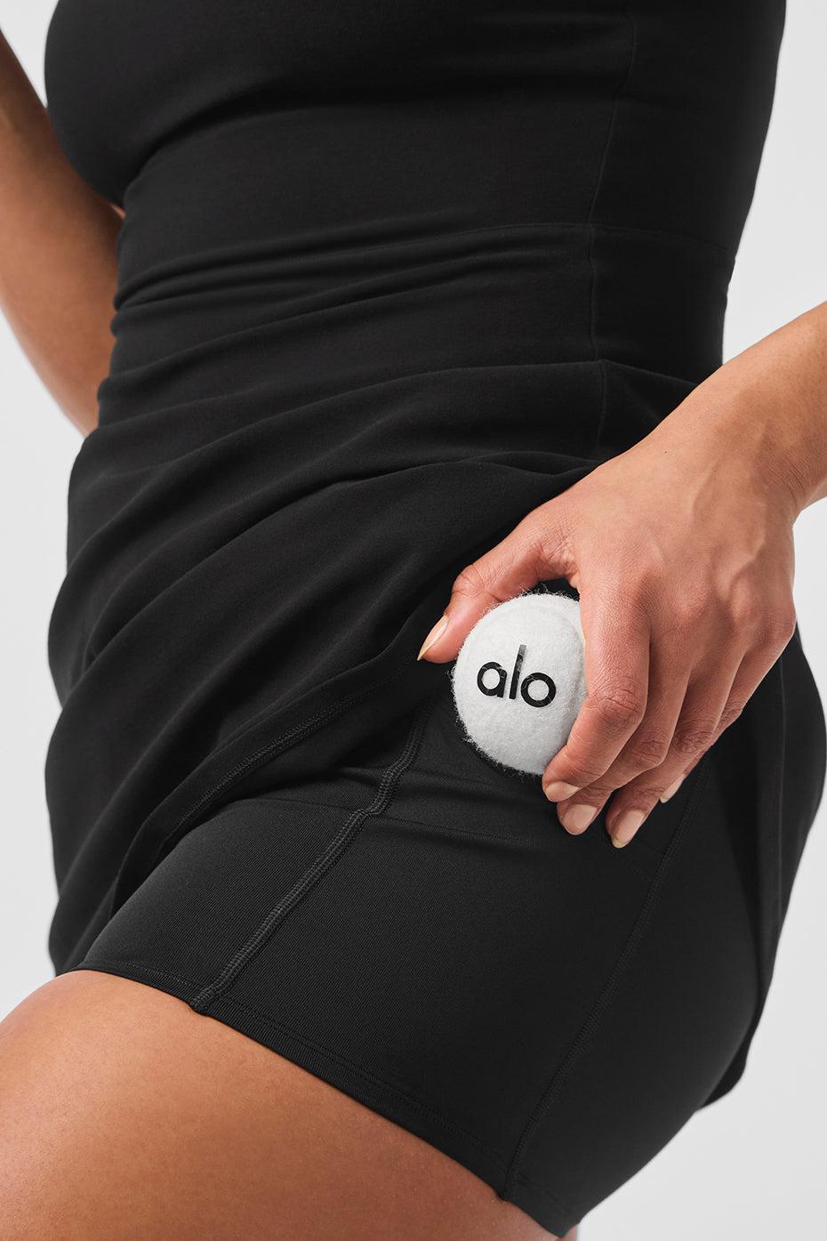 Alosoft Backspin Dress - Black Female Product Image