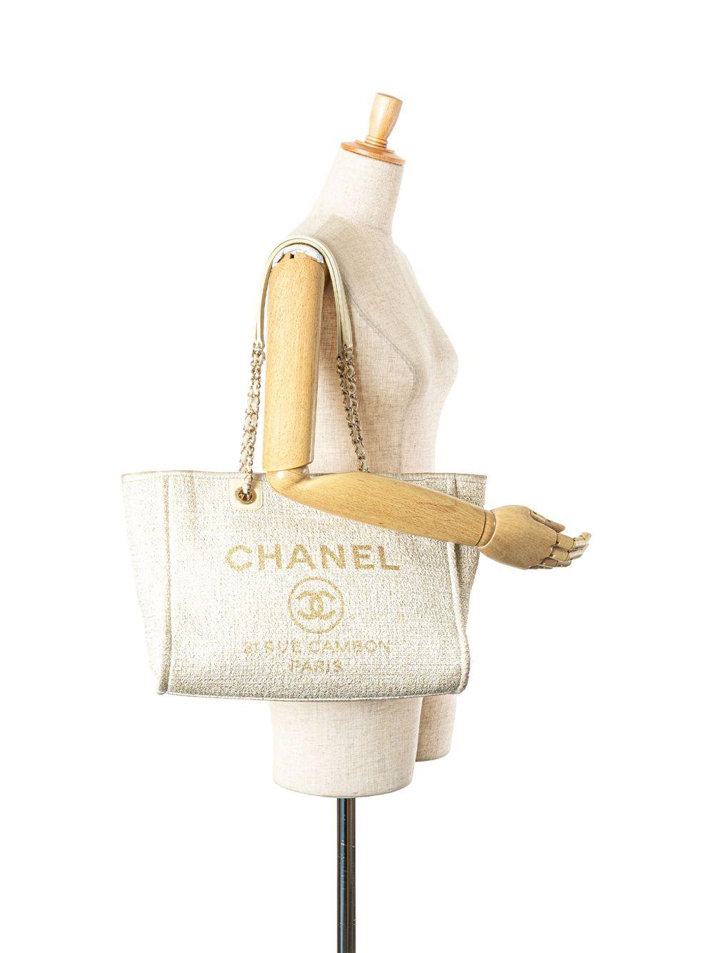 2021 Small Lurex Boucle Deauville tote bag Product Image