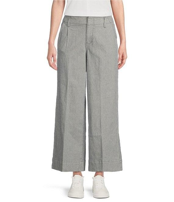 NYDJ Mona High-Rise Wide Leg Trouser Ankle Jean Product Image