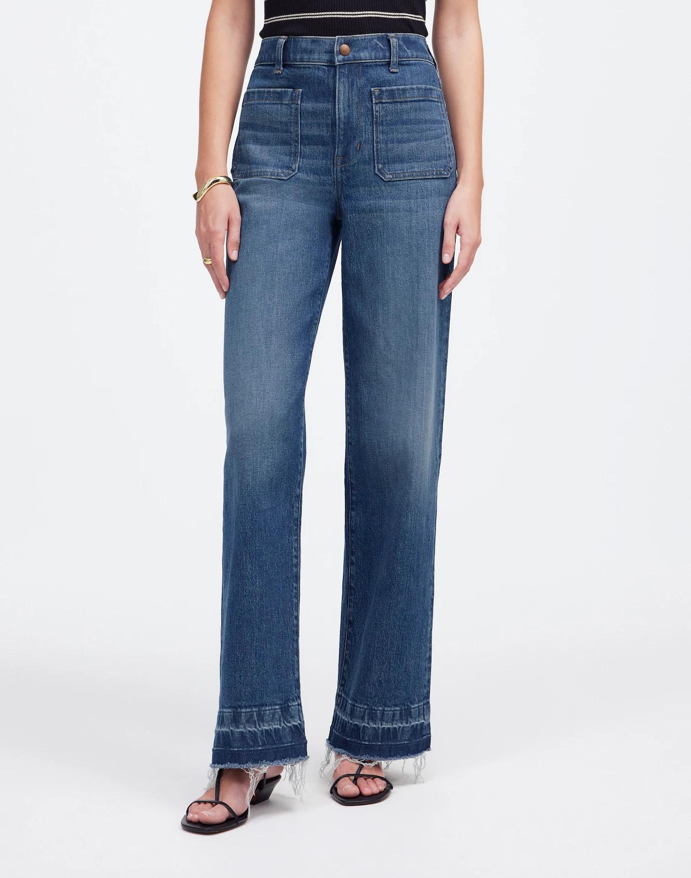 The Tall Emmett Wide-Leg Jean: Let Down Hem Edition Product Image