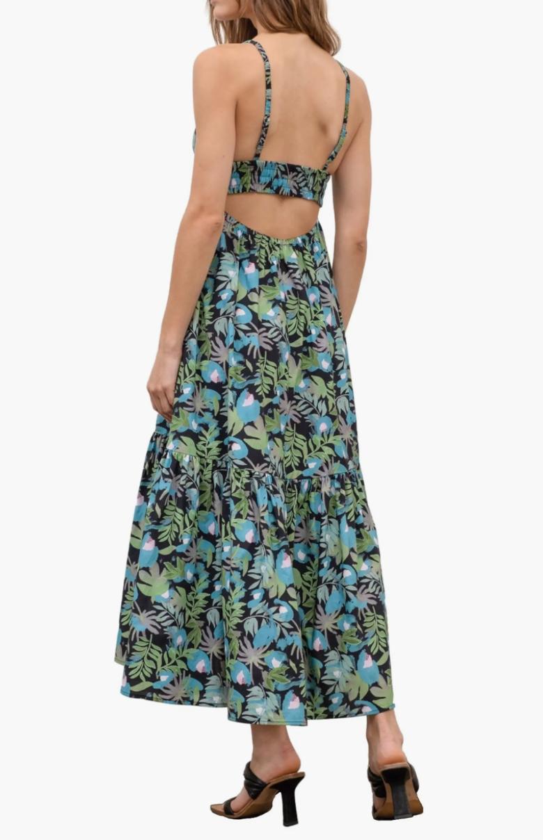 Moon River Faye Midi Dress Product Image