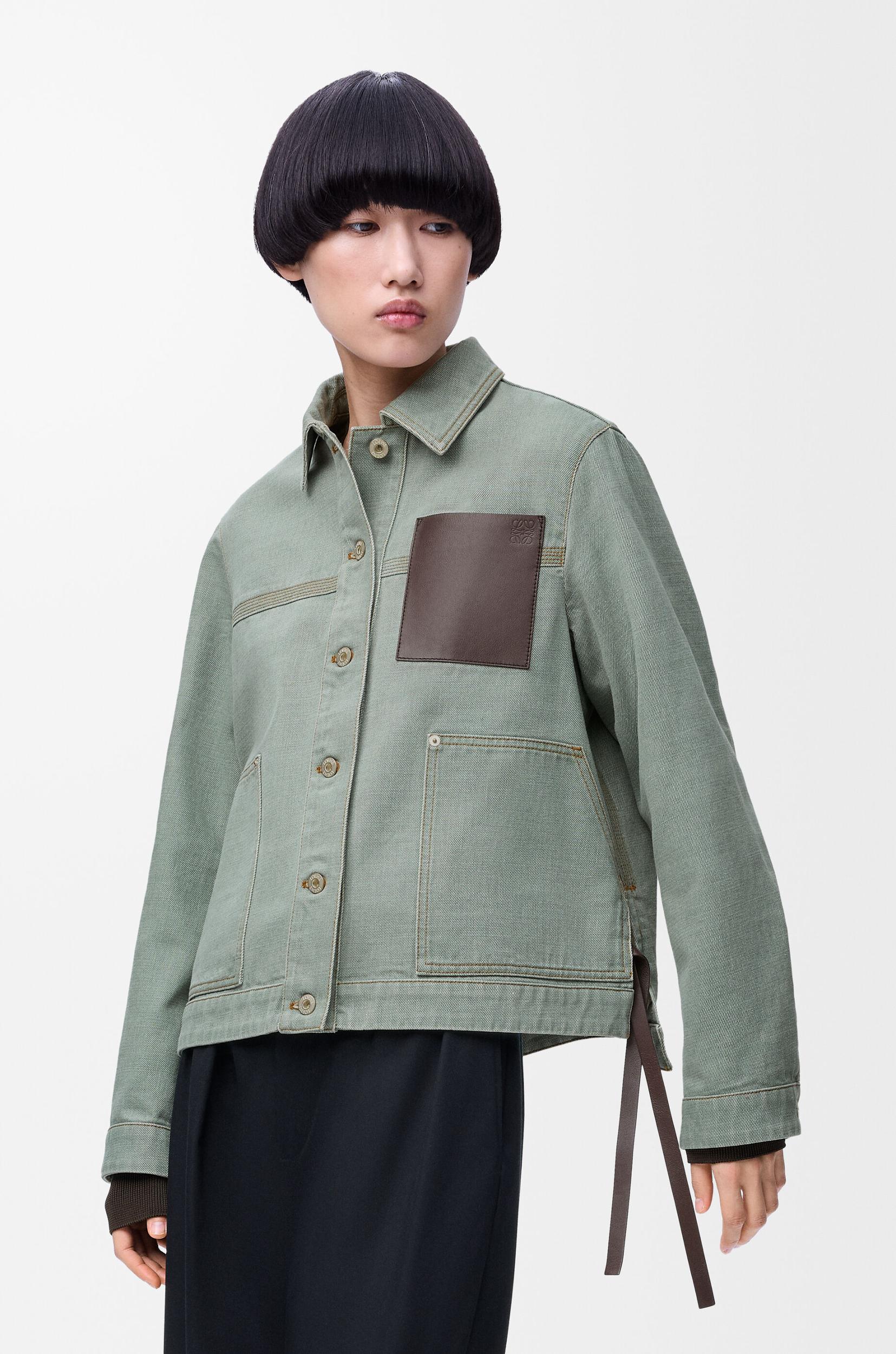 Workwear jacket in denim Product Image