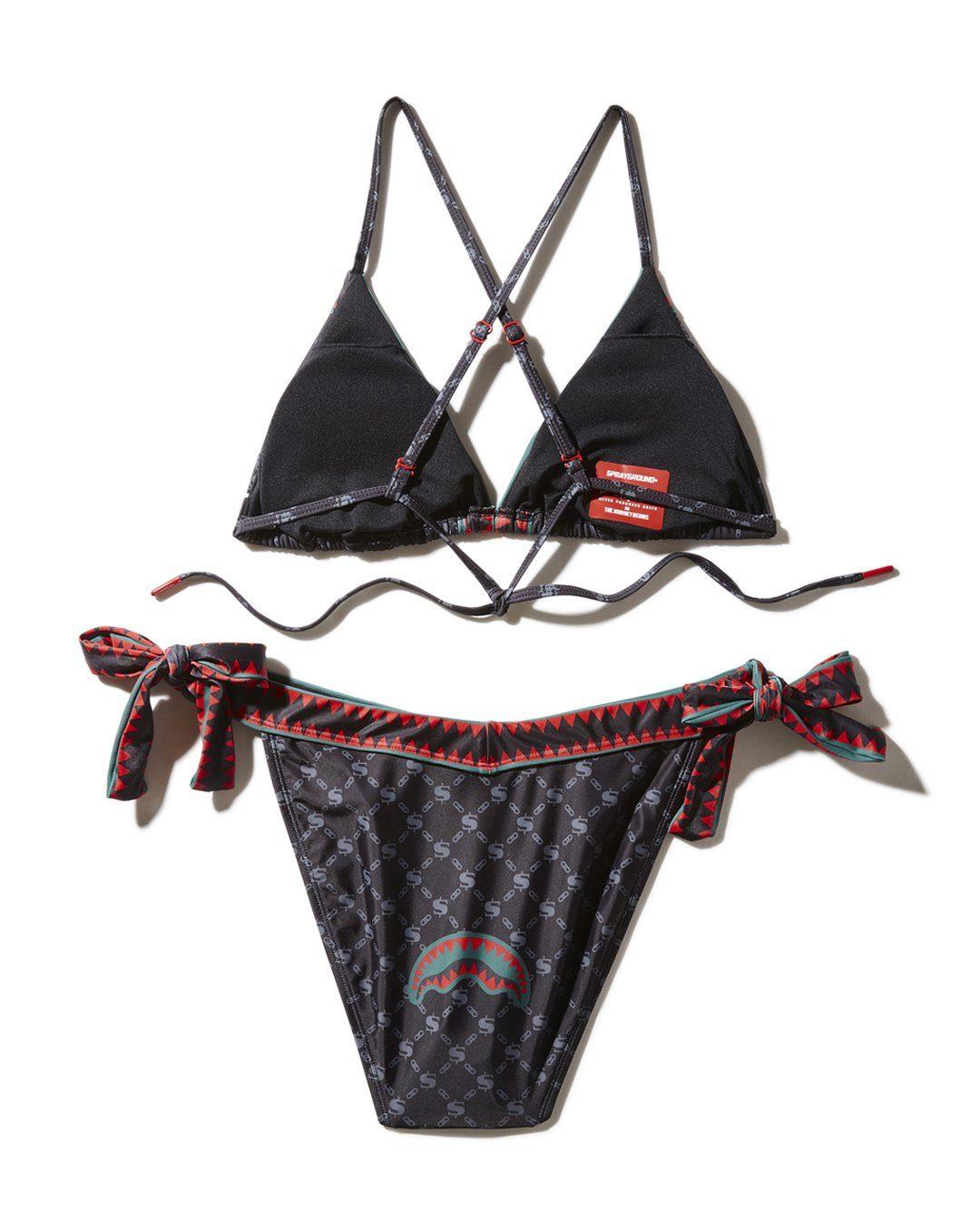 MIDNIGHT MONEY PATTERN BIKINI Product Image