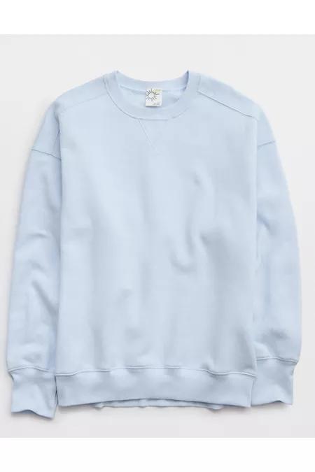 OFFLINE By Aerie Cloud Fleece Oversized Crewneck Sweatshirt Women's Product Image