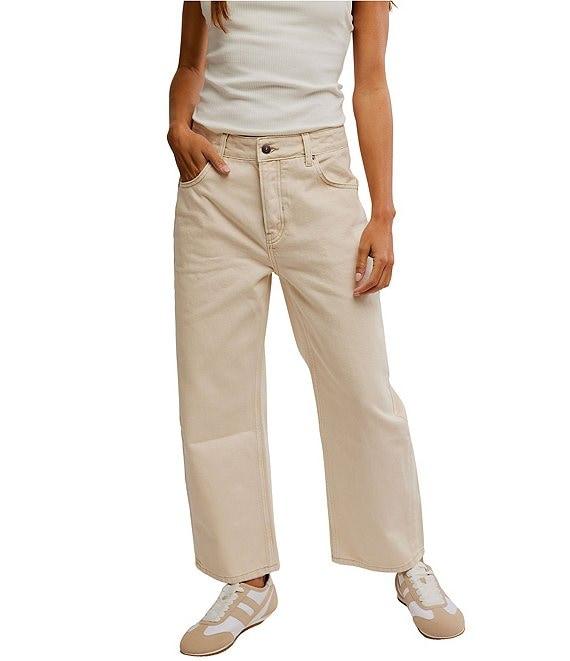 We The Free Free Deep Trance Dropped Barrel Fit Low Rise Jeans Product Image