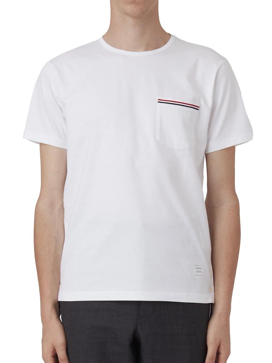 Mens Cotton Pocket Tee Product Image