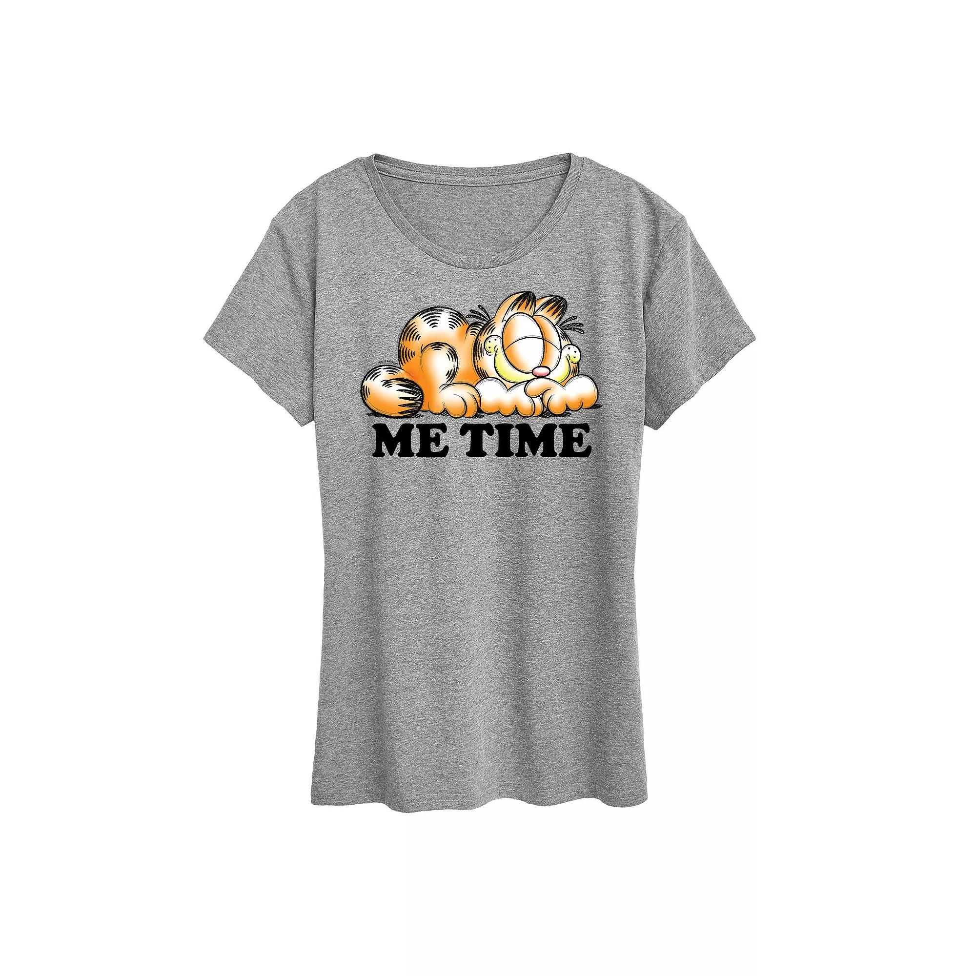 Women's Garfield Me Time Sketch Graphic Tee, Girl's,  Product Image