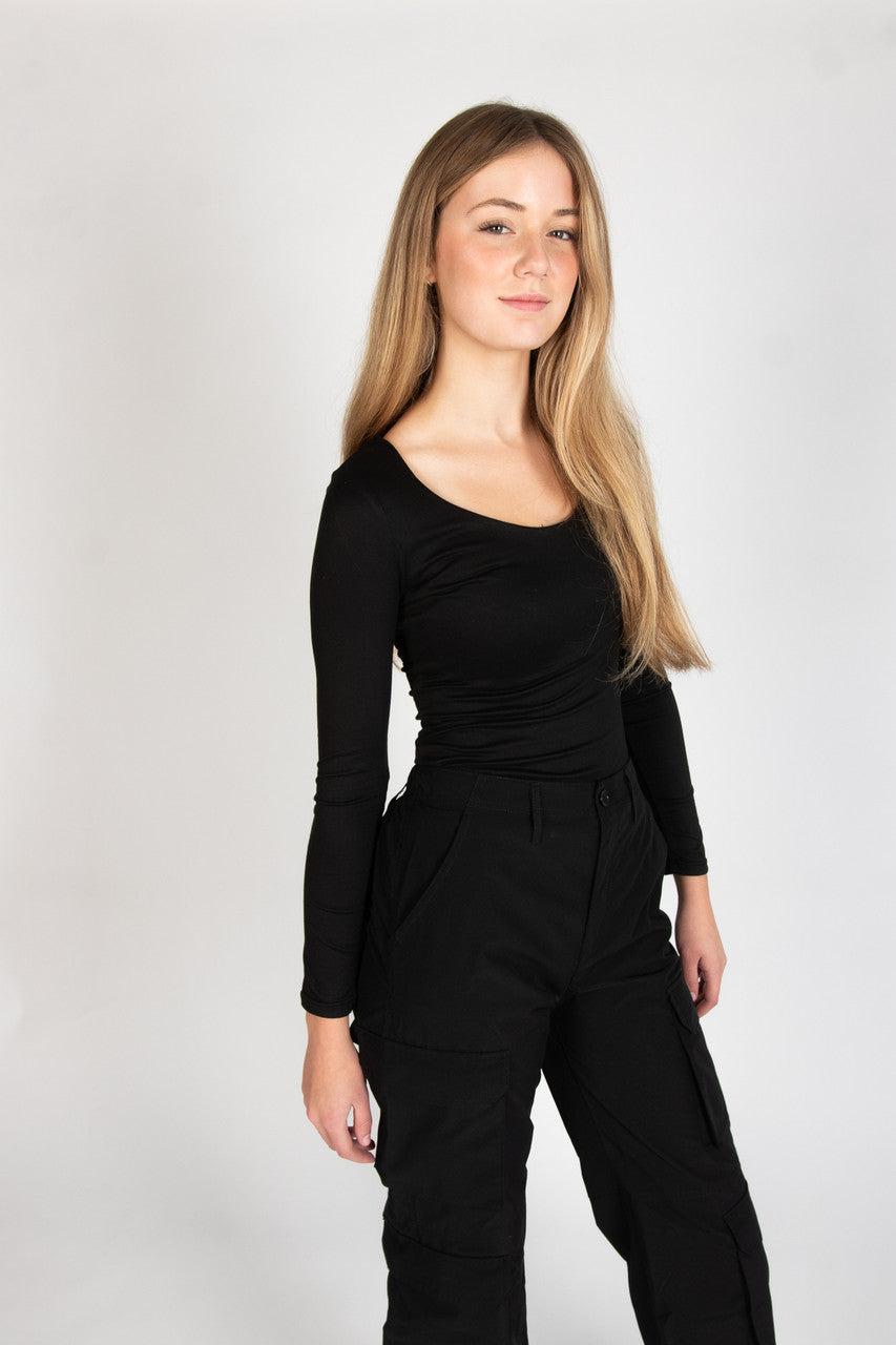 Double Layer Long Sleeve Tee Product Image