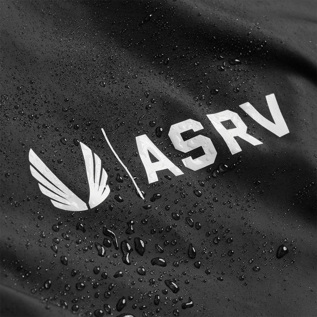 0963. Waterproof Drawstring Rec Bag - Black Product Image