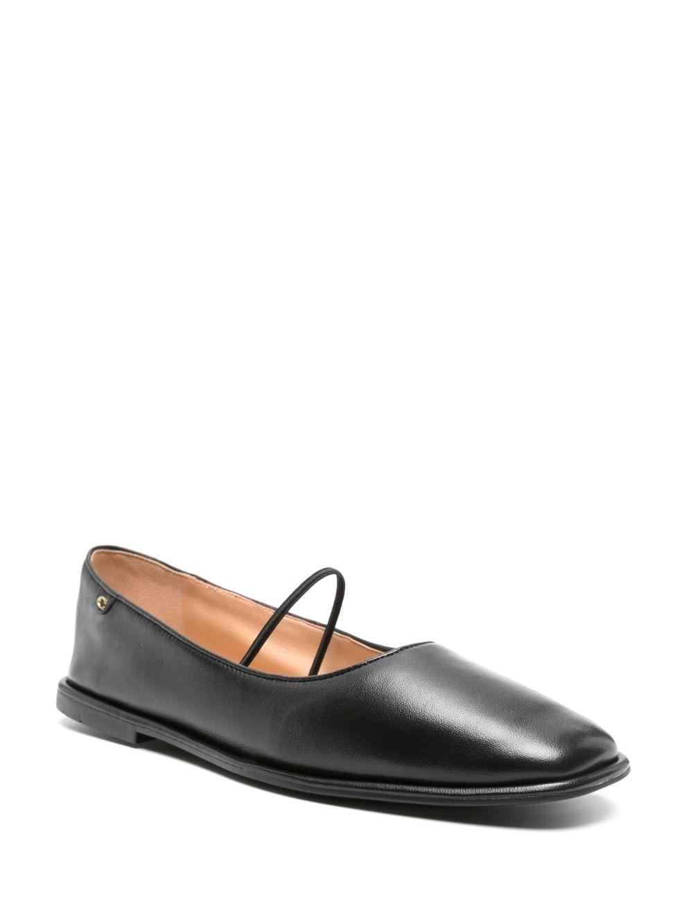 Emilia leather ballet pumps Product Image