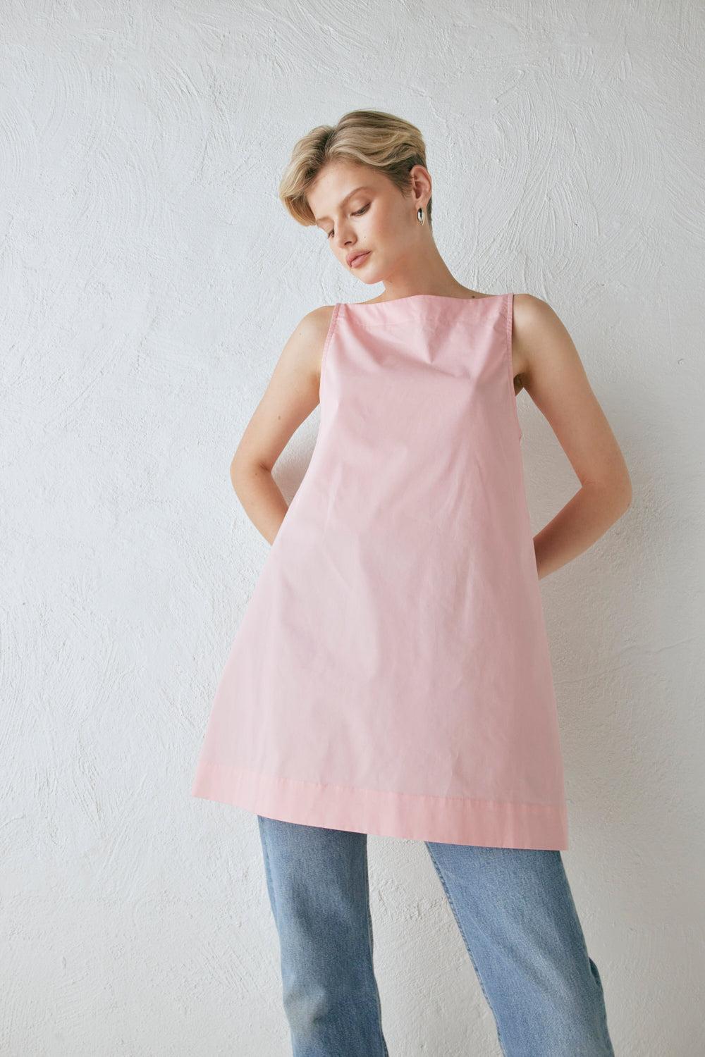 Tulli Mini Dress Pink Product Image