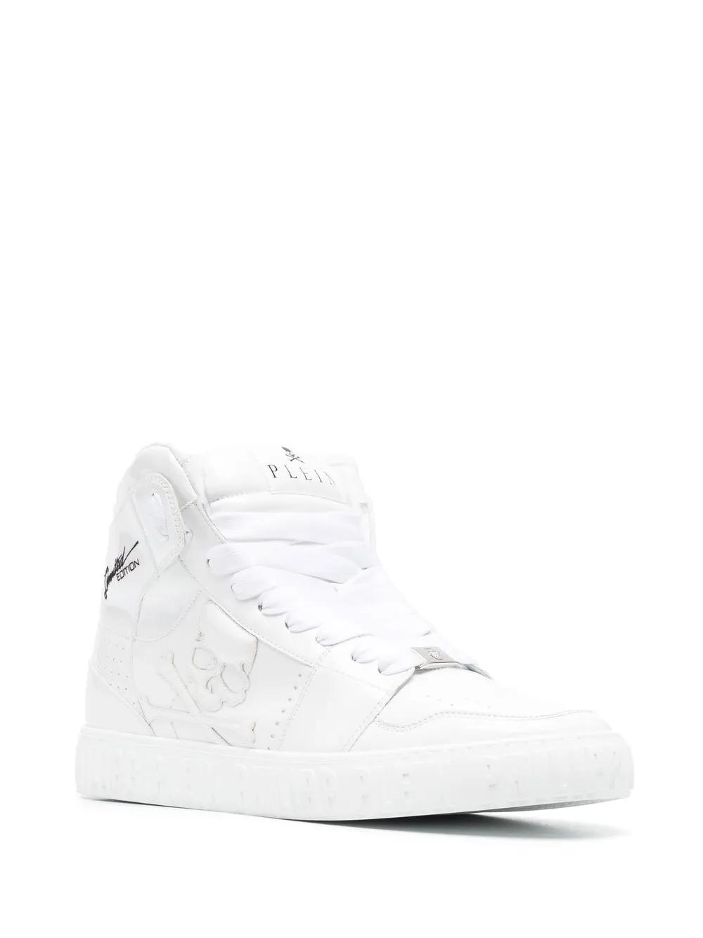 Super Street Skull Bones hi-top sneakers Product Image