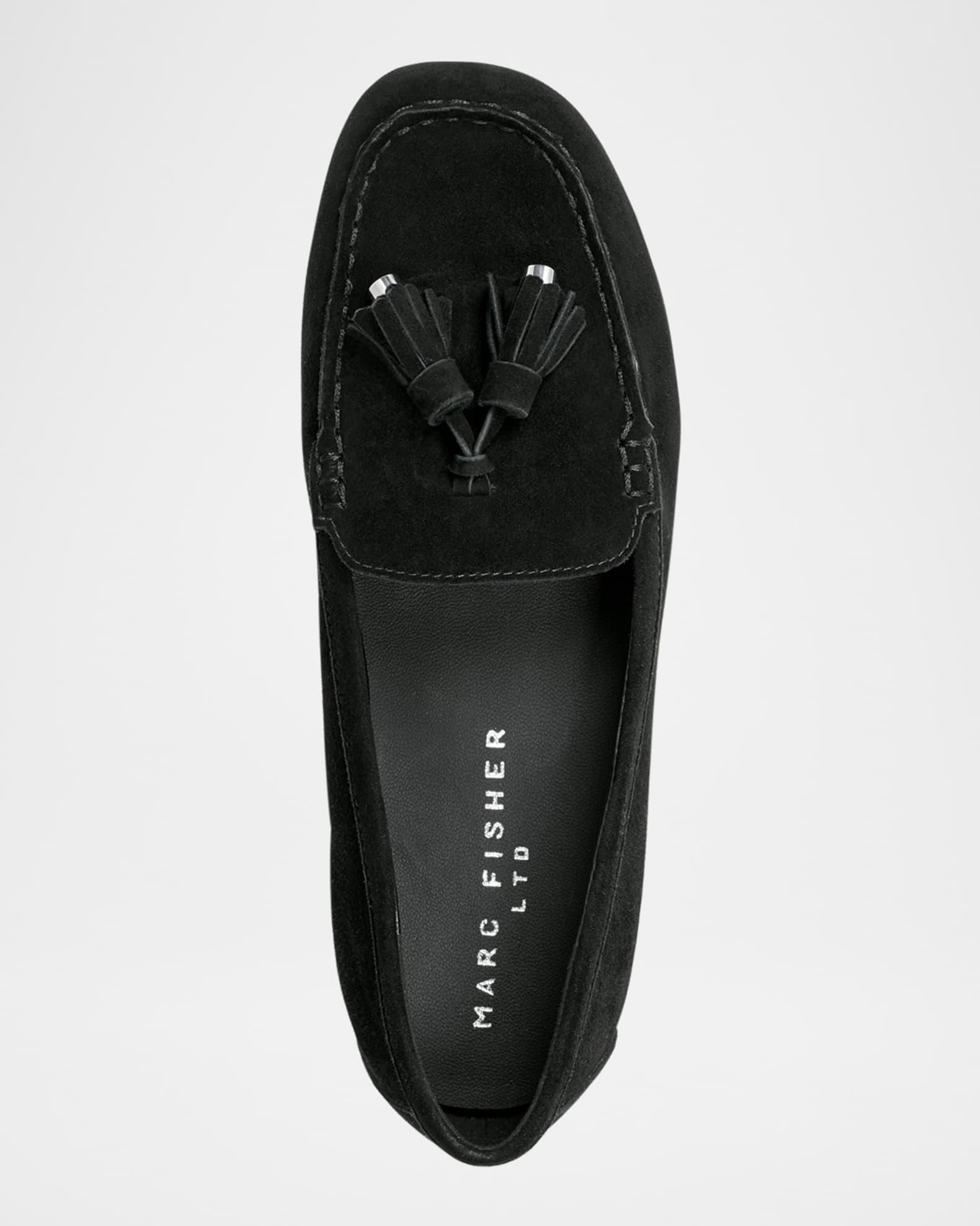 Layney Suede Moccasin Tassel Loafers Product Image