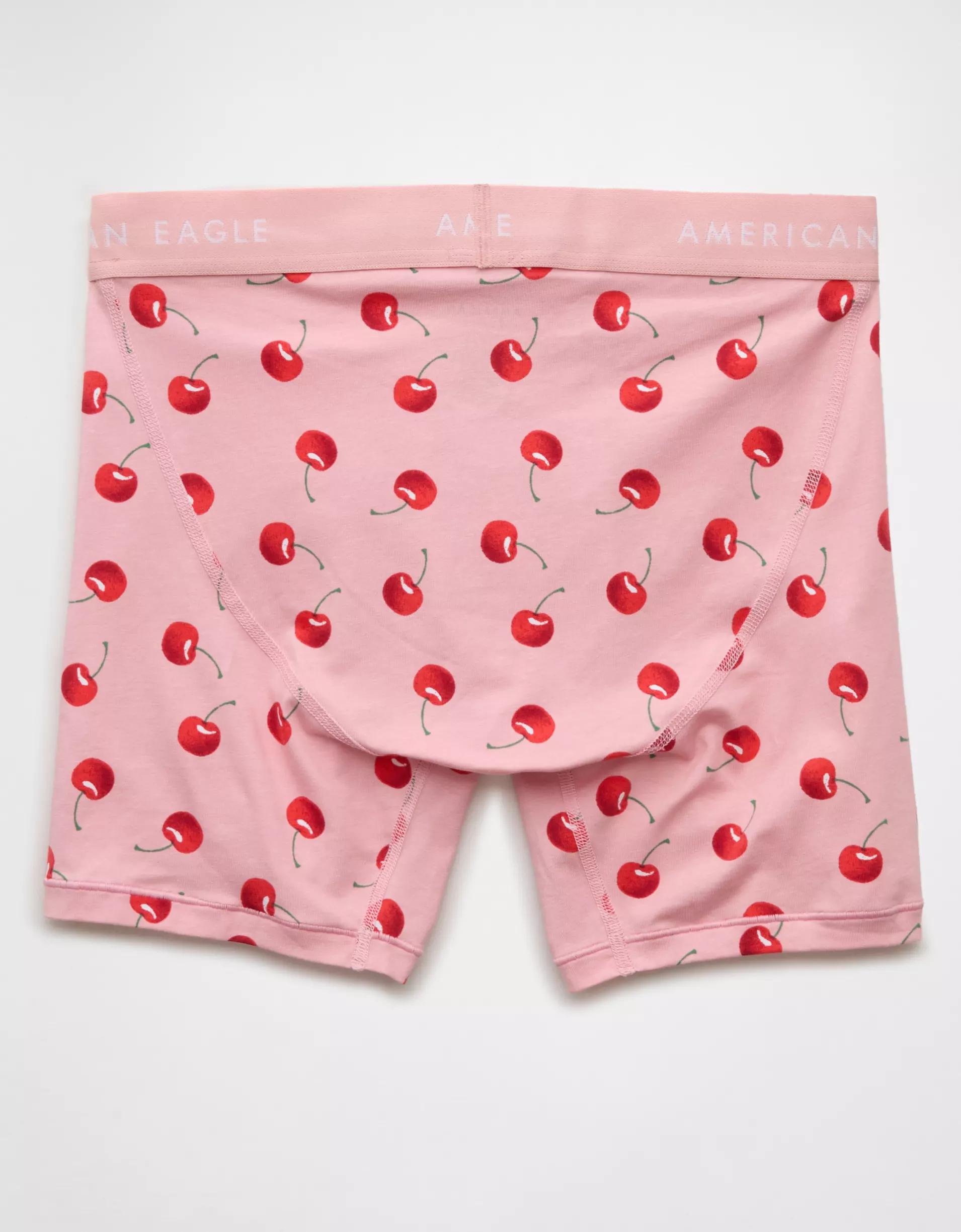AEO Men's Cherries 6" Classic Boxer Brief Product Image