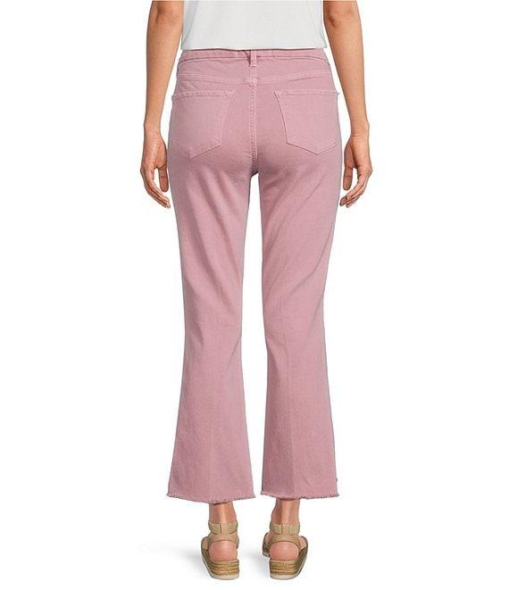 Dear John Jeanne 5 Pockets Mid Rise Stretch Twill Jeans Product Image