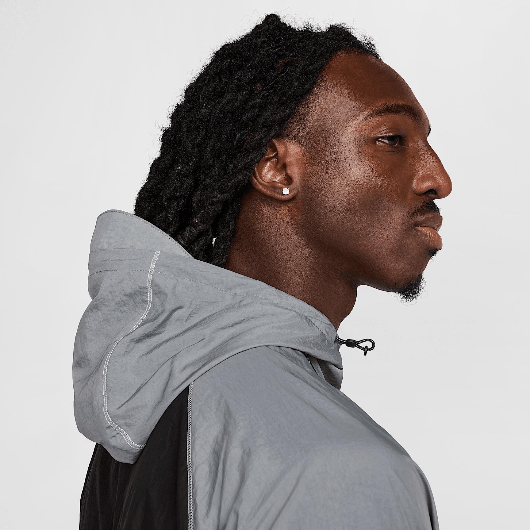 Nike Mens Strike+ Water-Repellent Hooded Soccer Jacket | HJ3802-011 Product Image