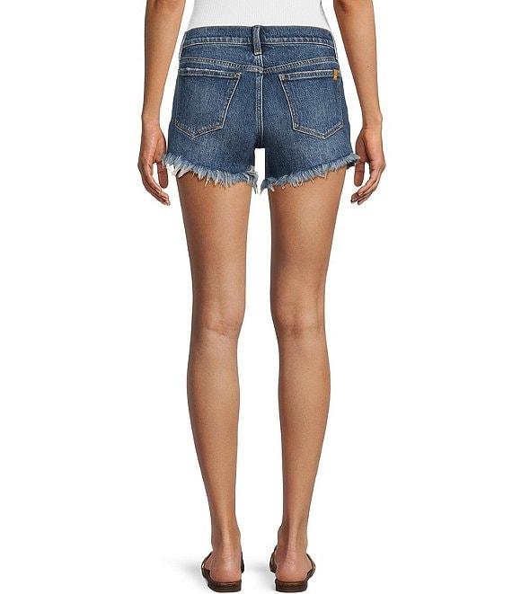 Joe's Jeans Ozzie Mid Rise Raw Cut Off Hem Shorts Product Image