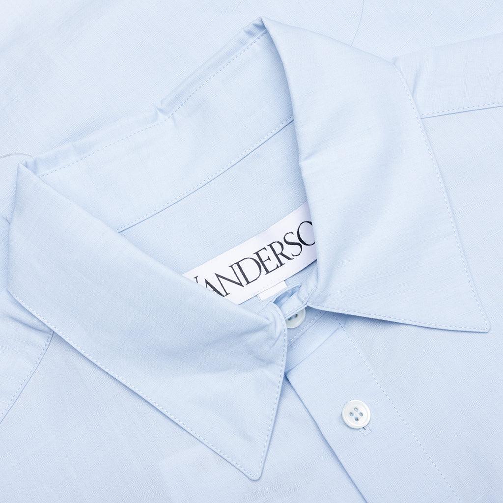Window Embroidery Shirt - Light Blue Male Product Image