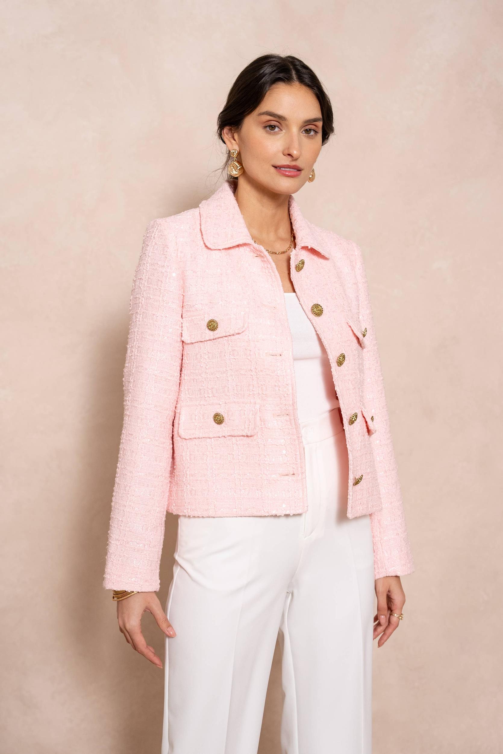 Structured Tweed Jacket Product Image