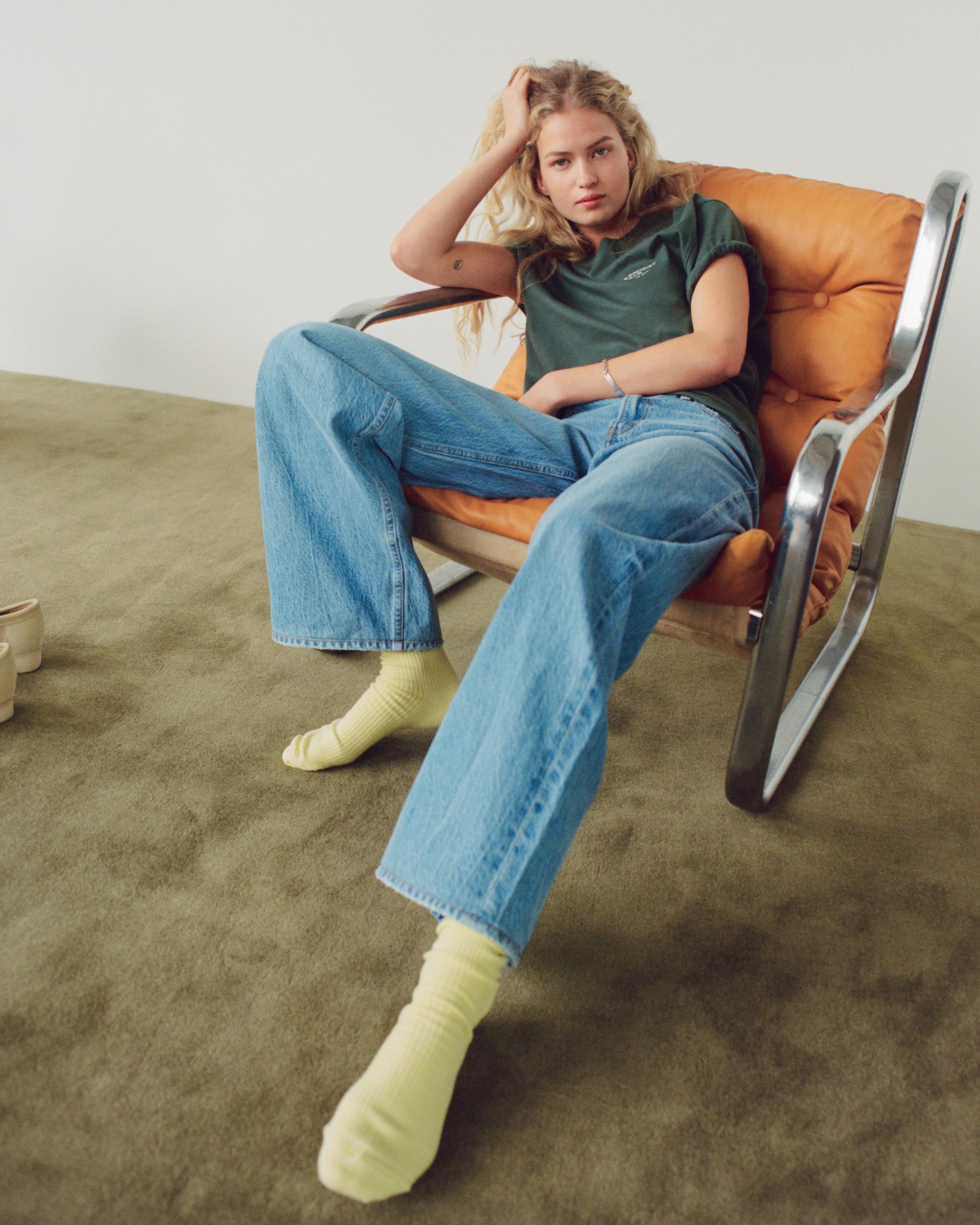 Low Rise Ultra Loose Jean Product Image