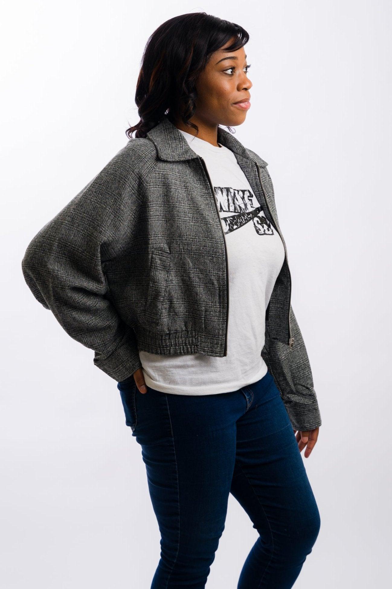 Nia Daniel Bomber Jacket - Black Product Image