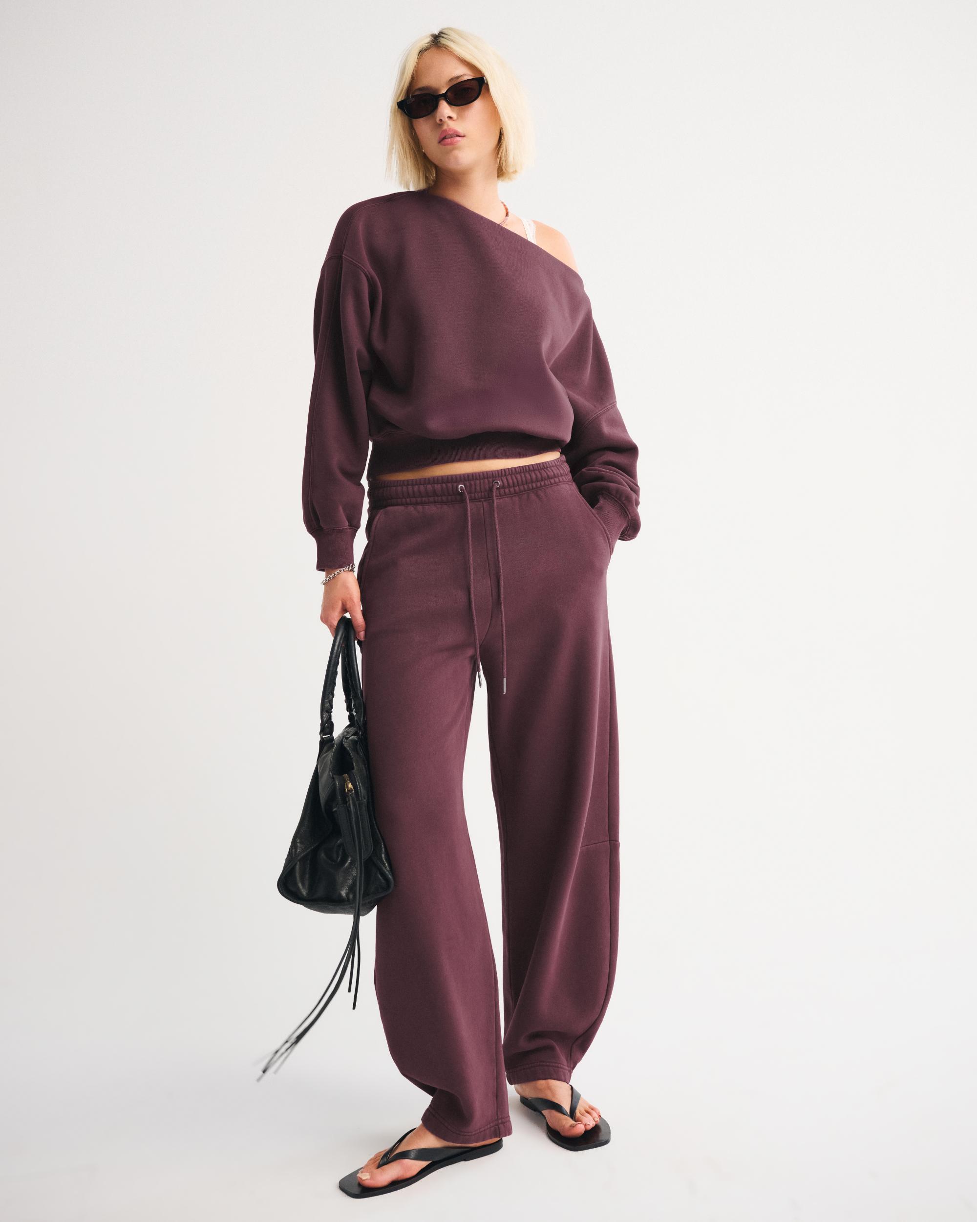 High Rise Barrel Sunday Sweatpant Product Image