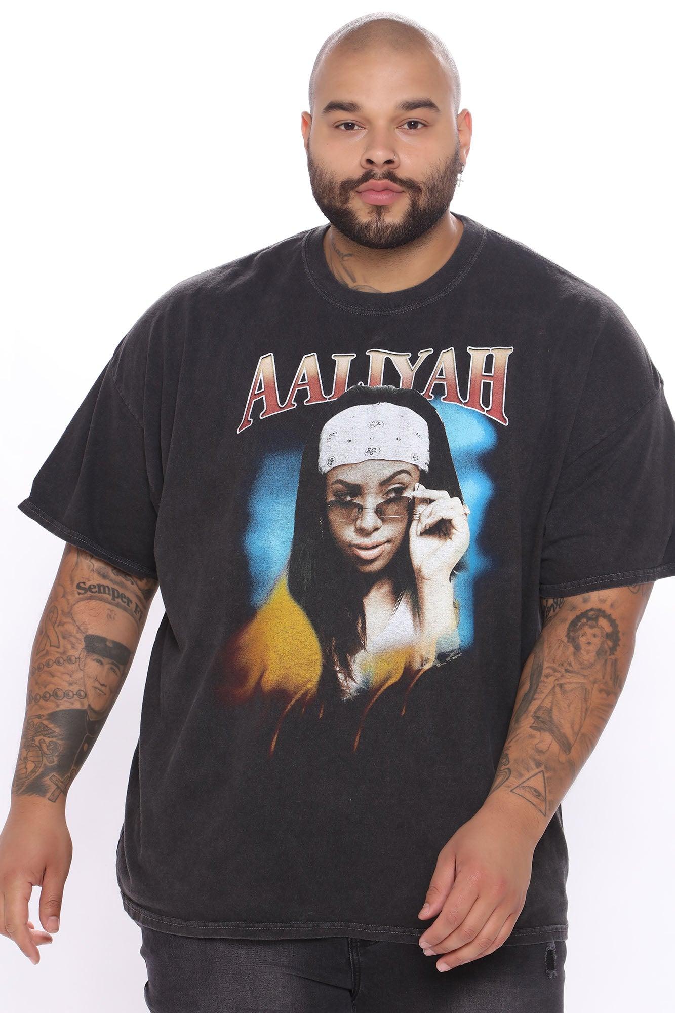 Aaliyah One In A Million Short Sleeve Tee - Black/combo Product Image