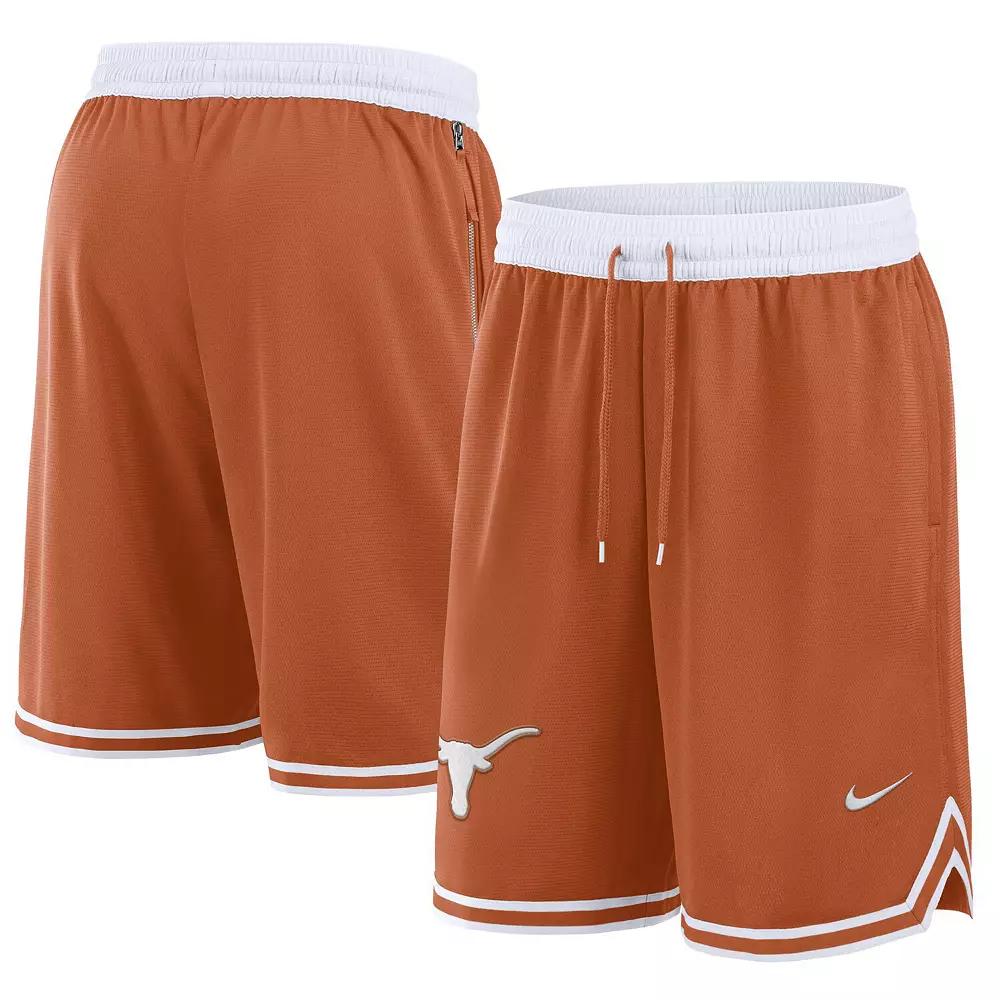Men's  Nike Texas Orange Texas Longhorns Performance Basketball Shorts, Size: Medium, Team Product Image