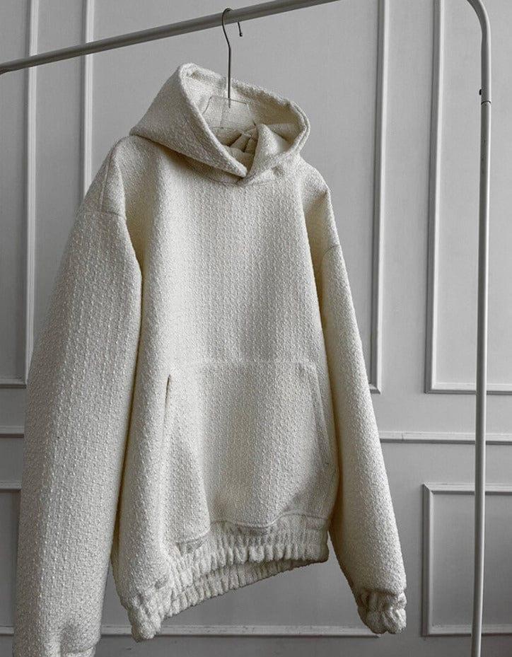 RT No. 7020 TWEED PULLOVER HOODIE Product Image