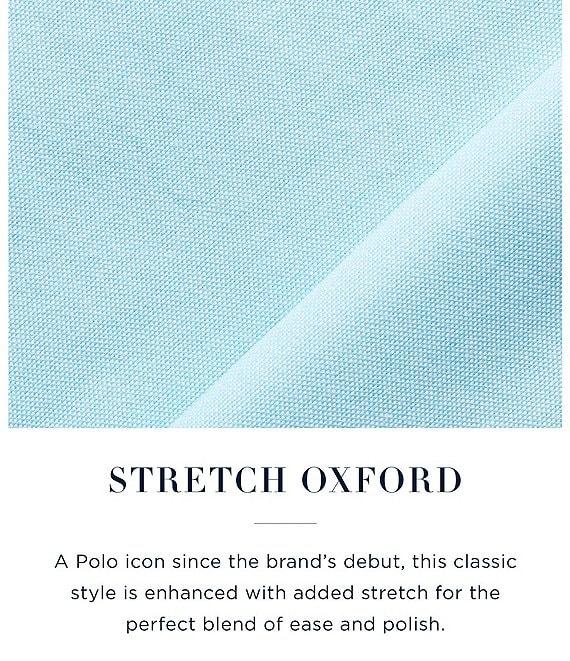 Polo Ralph Lauren Slim-Fit Solid Stretch Oxford Long-Sleeve Woven Shirt Product Image