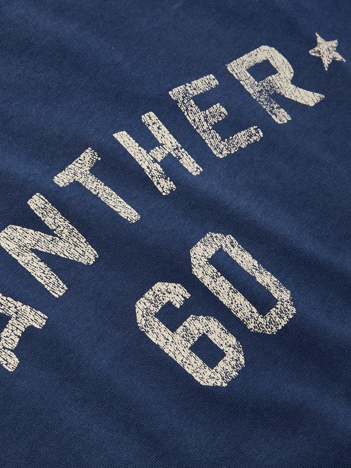 VALENTINO Garavani Navy Cotton T-shirt In Blue Product Image