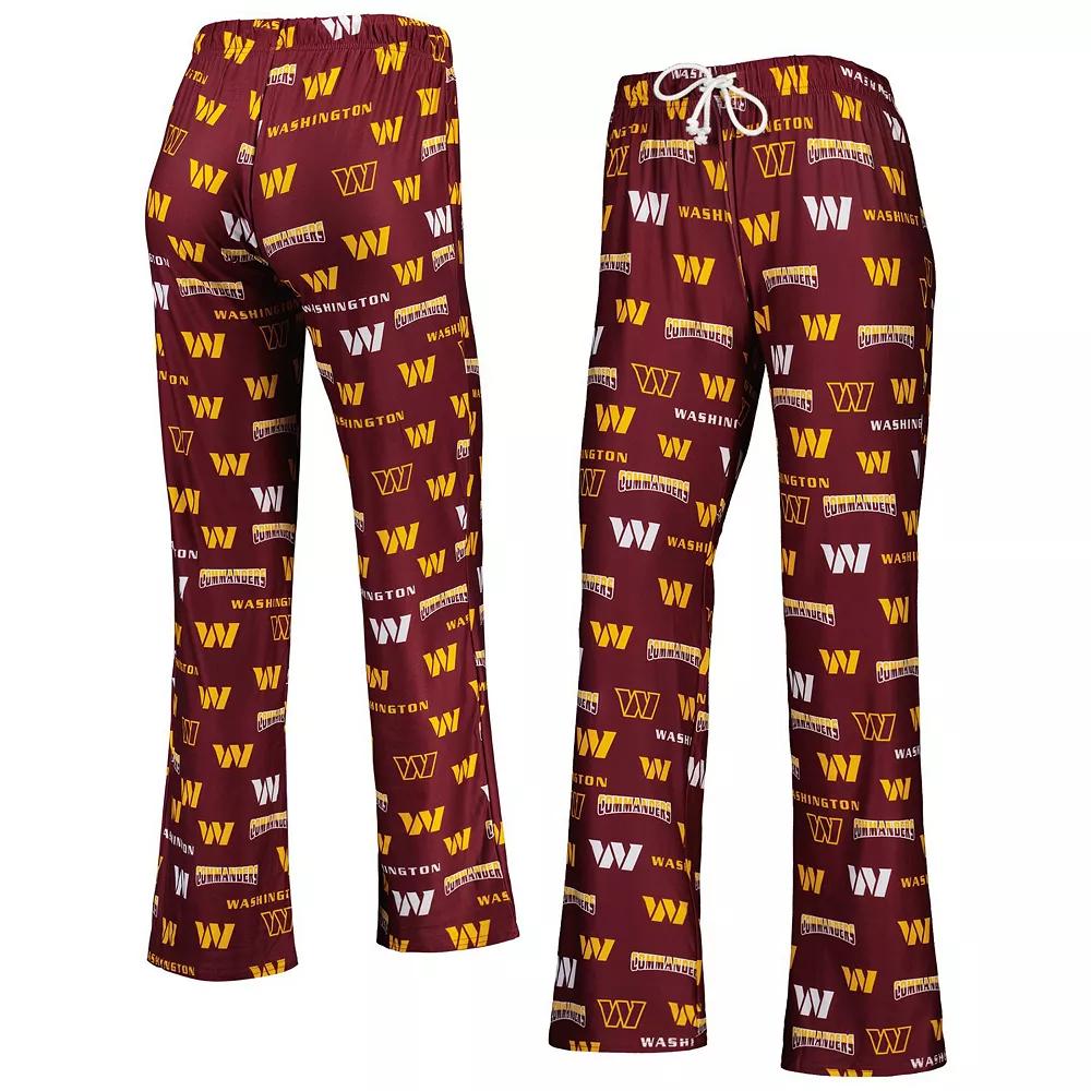 Women's Concepts Sport Burgundy Washington Commanders Breakthrough Knit Pants, Size: 2XL, Wft Med Re Product Image