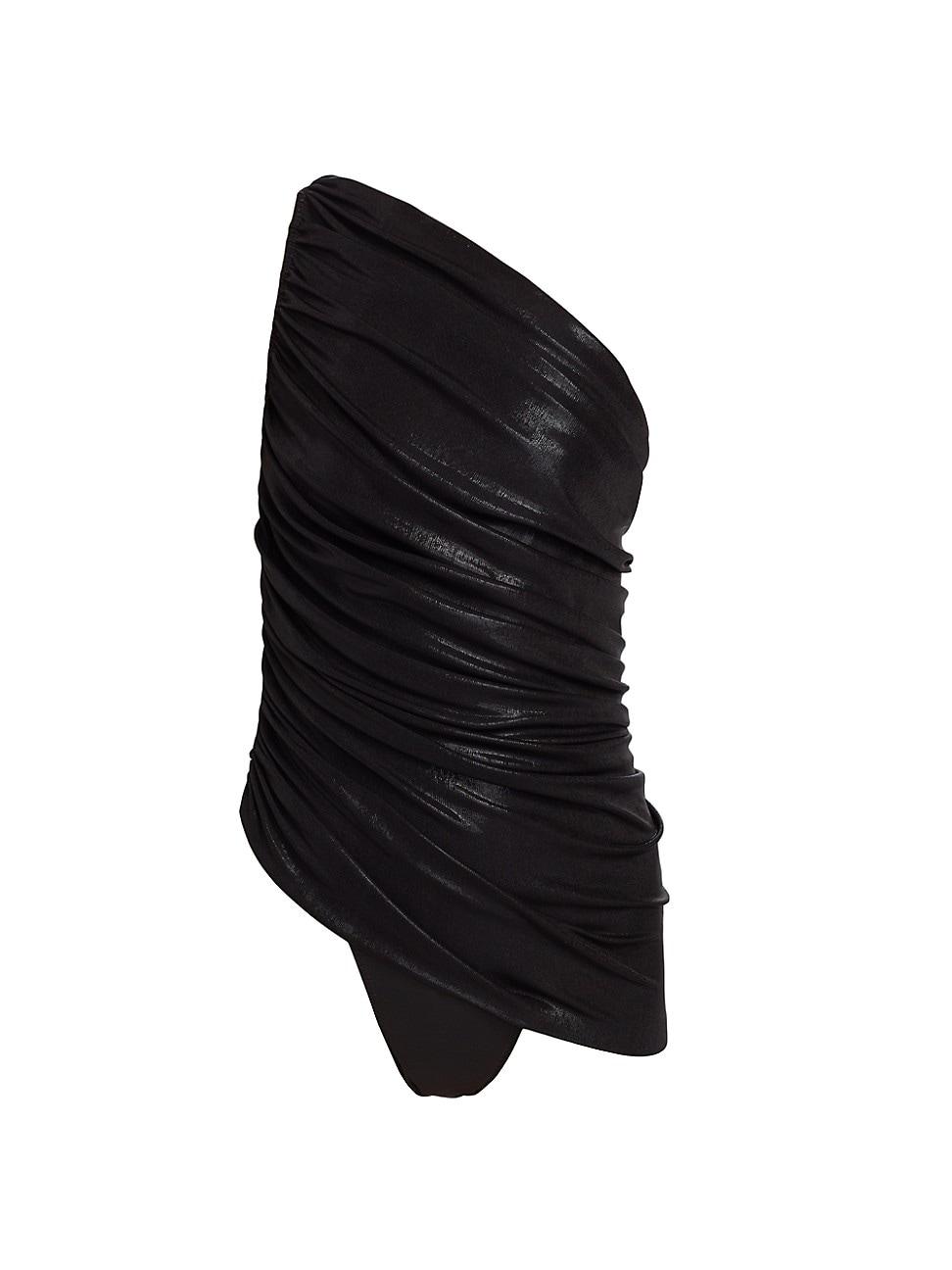 Womens Diana Mio Metallic One-Piece Swimsuit Product Image