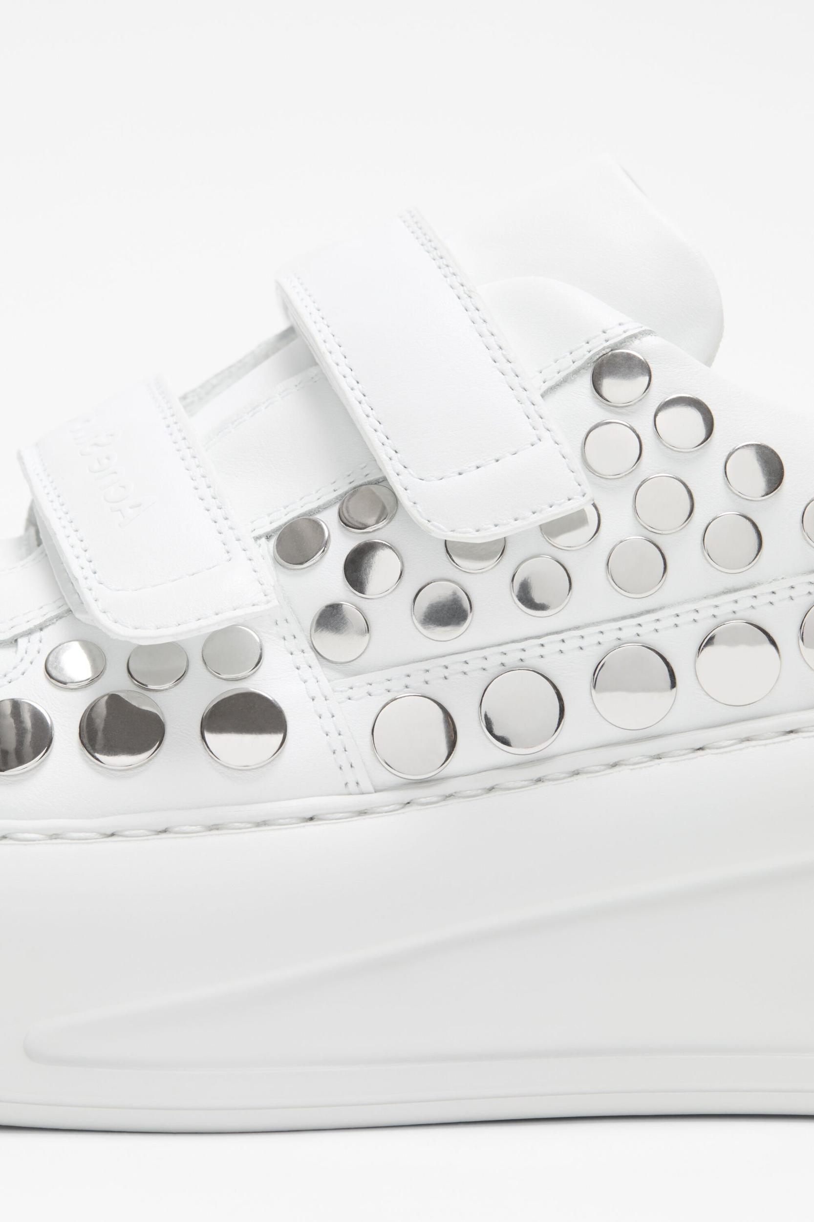 Velcro strap platform sneakers Product Image