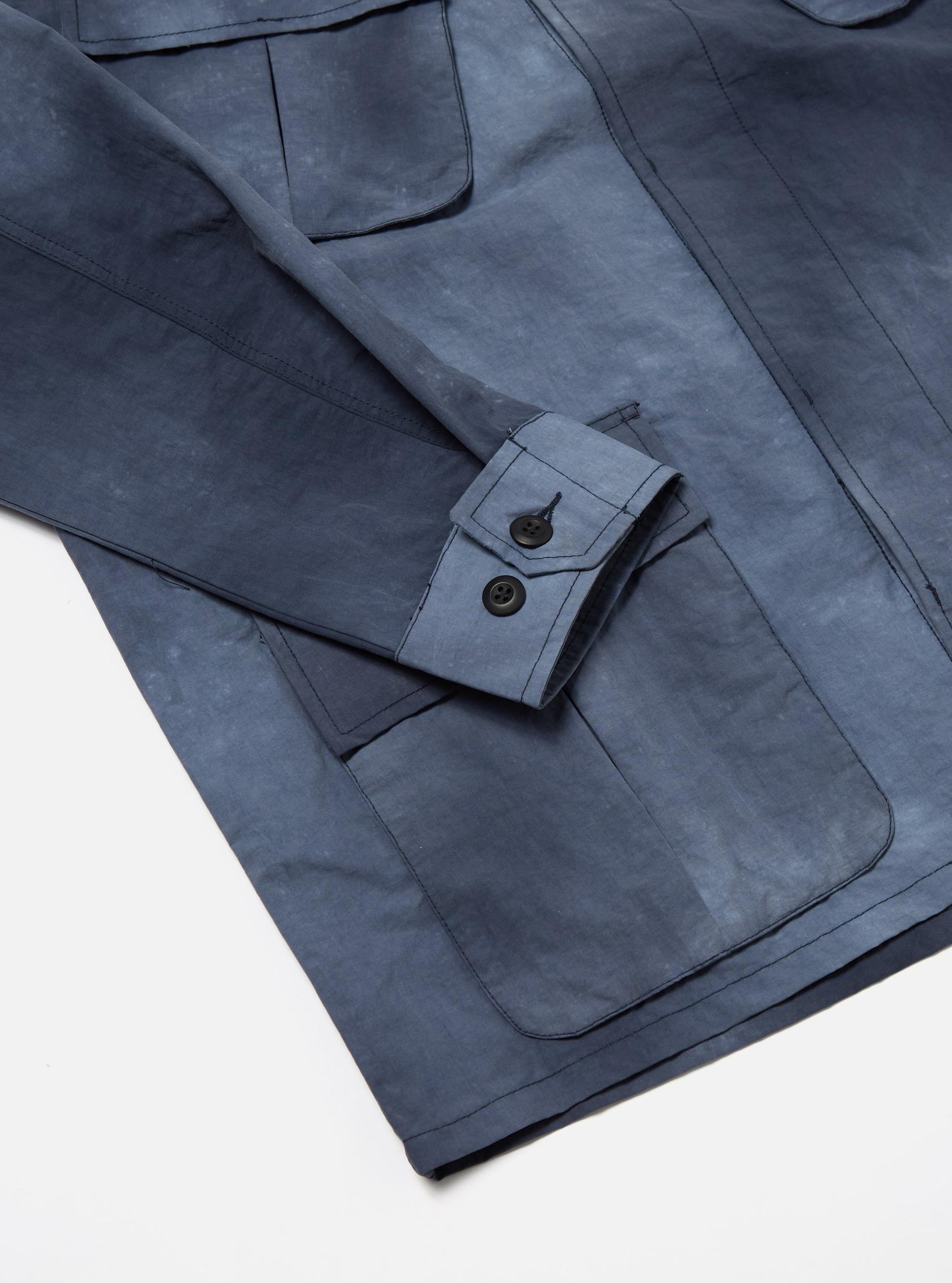 Navy Recycled Splash Nylon Jungle Jacket Product Image