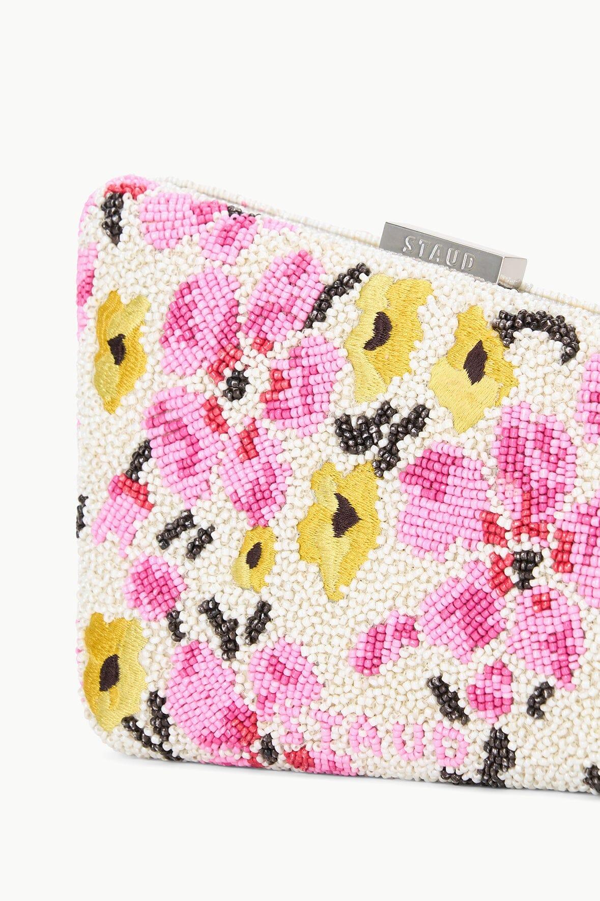 CARMELLA BEADED CLUTCH | BLOSSOM FLORAL Product Image