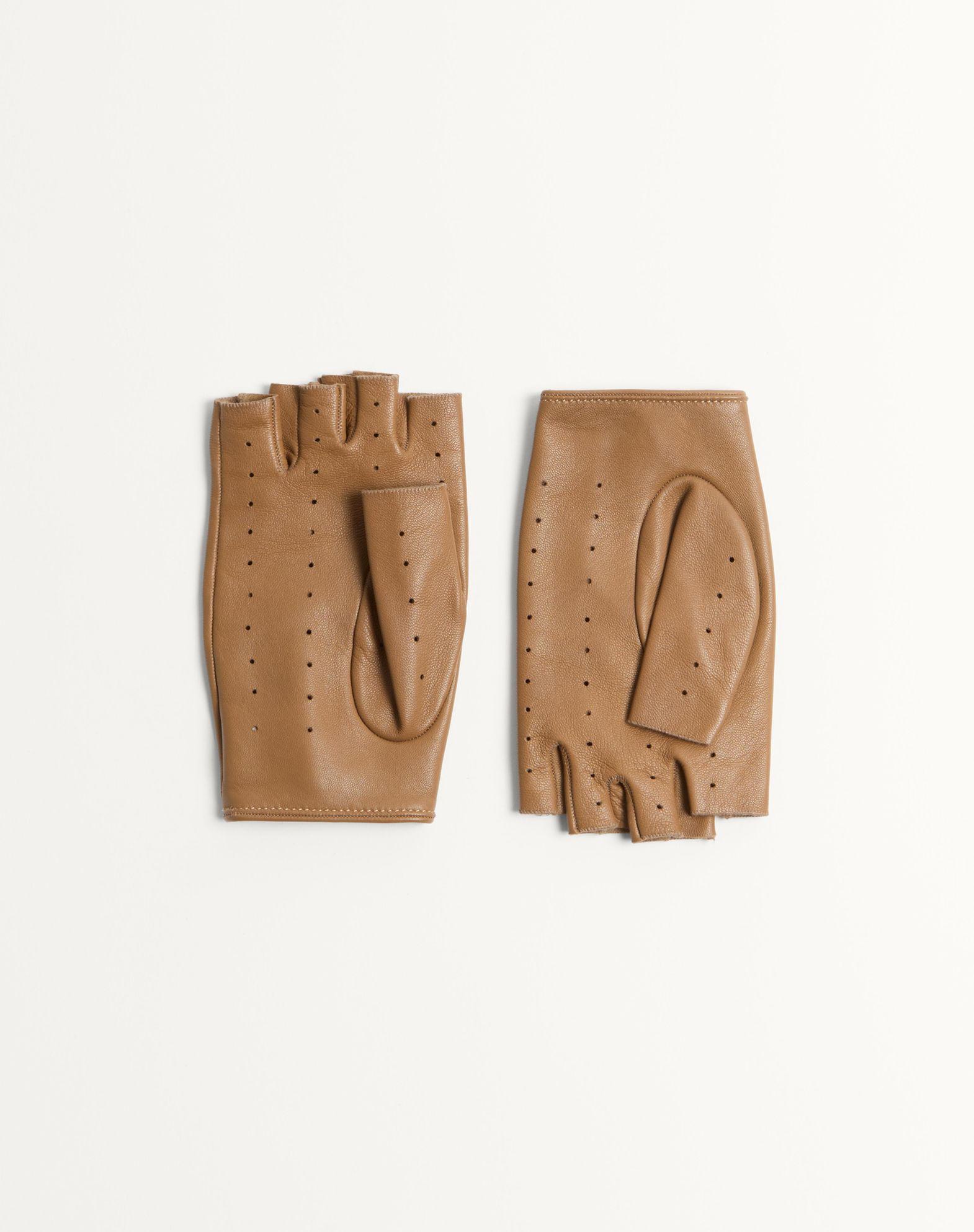 Vlogo Signature Nappa Fingerless Gloves  Product Image