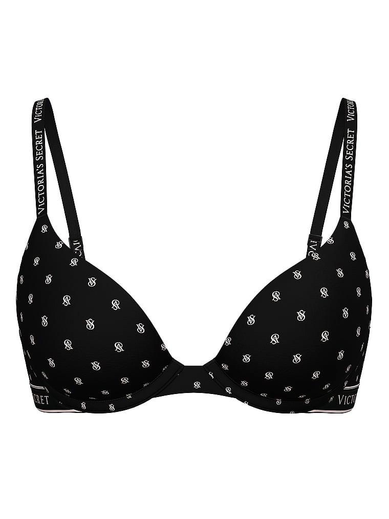 Bombshell Add-2-Cups Cotton Logo Push-Up Bra Product Image