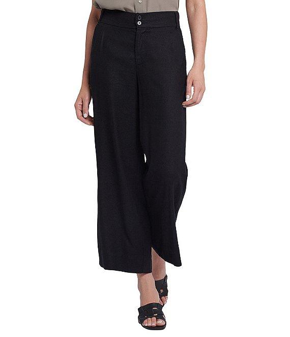 NYDJ Waverly Wide Leg Cropped Trouser Pants Product Image