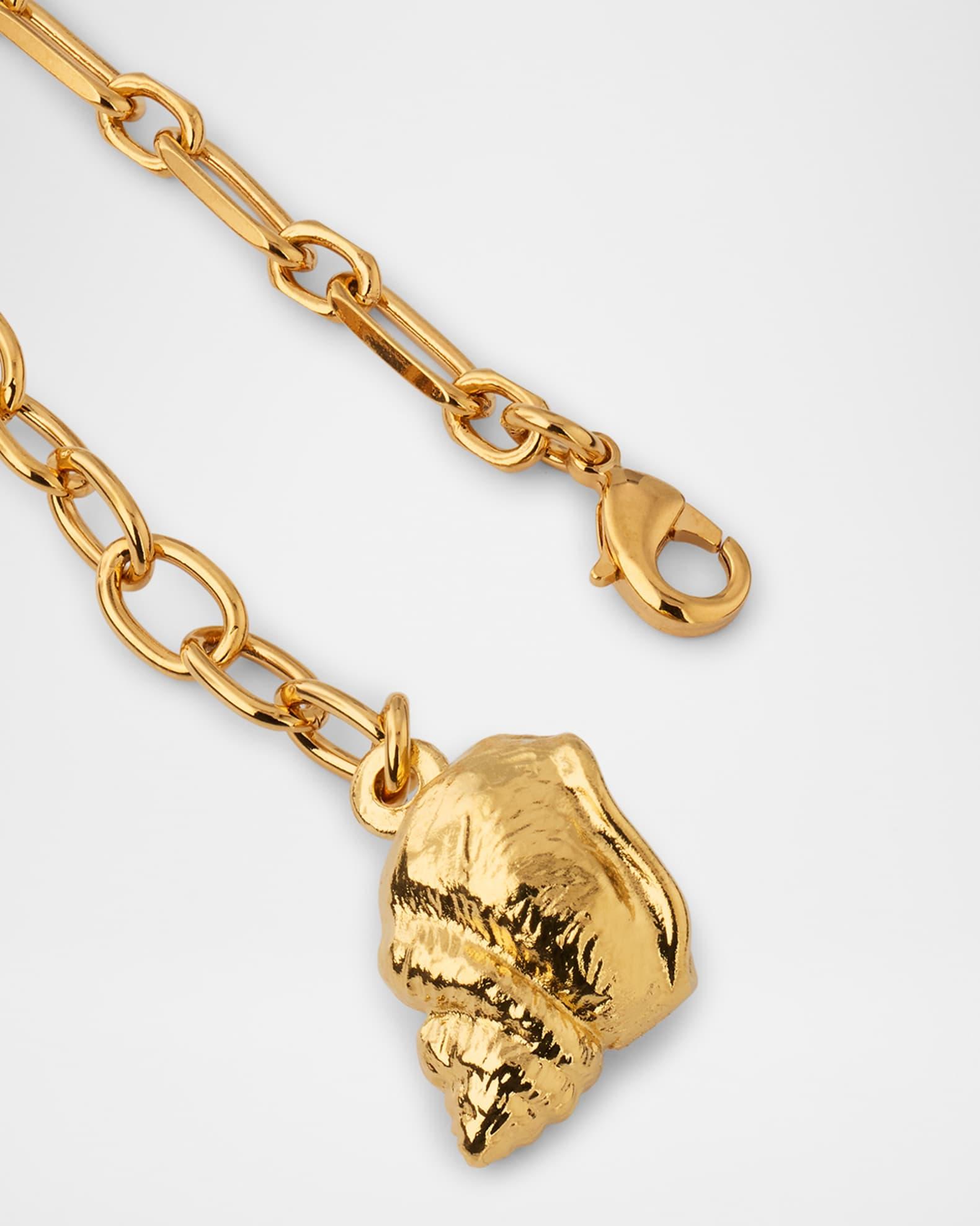 Coral and Shell Pendant Necklace Product Image