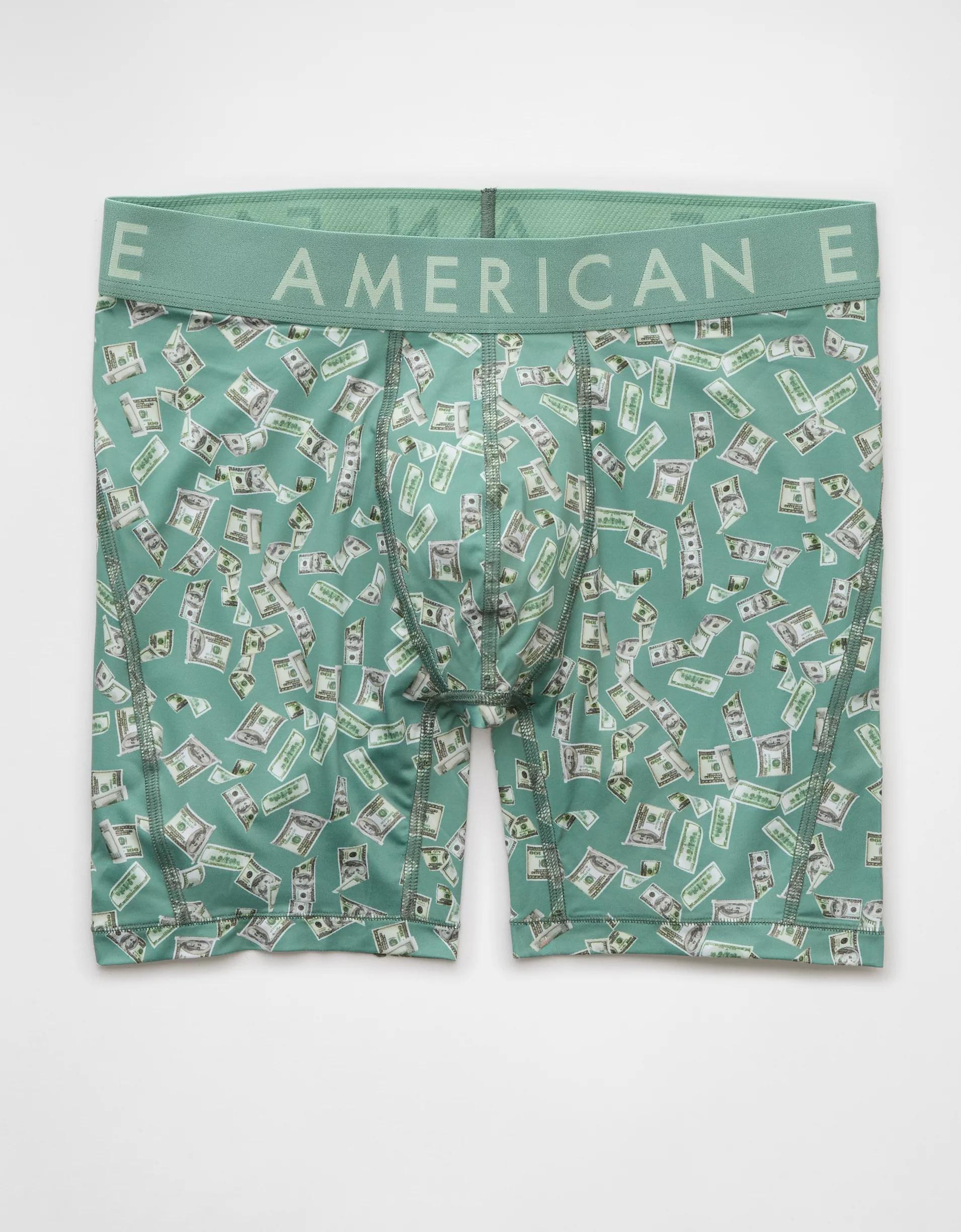 AEO Men's Tropical Bananas 6" Flex Boxer Brief Product Image