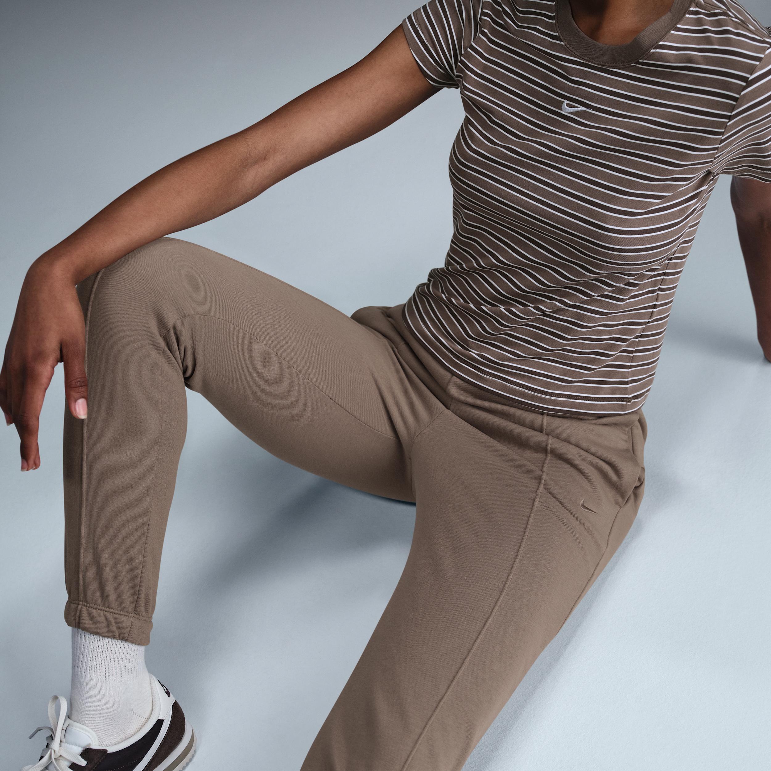 Womens Nike Sportswear Chill Slim High-Rise French Terry Sweatpants Product Image