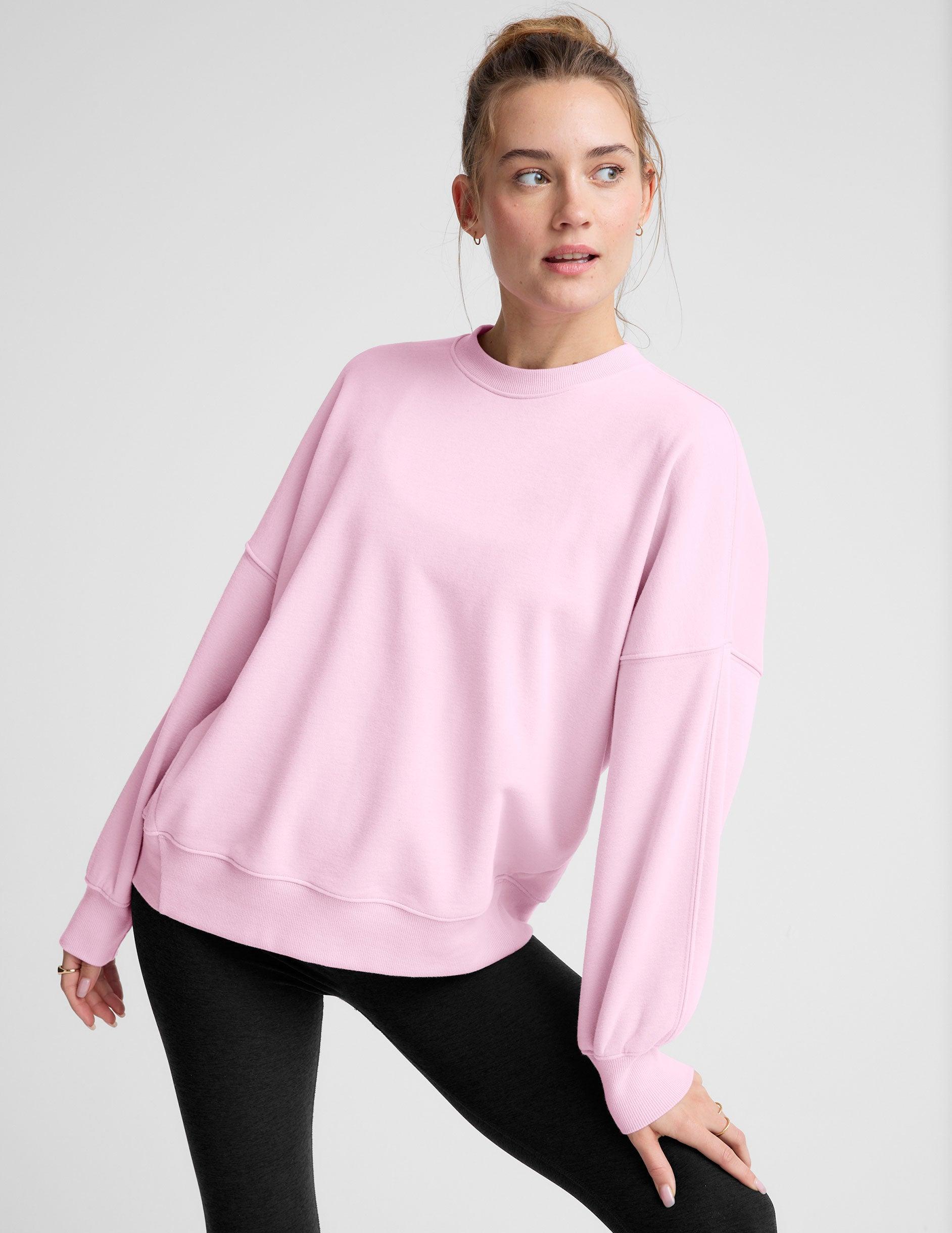 LuxeFleece Oversized Sweatshirt Product Image