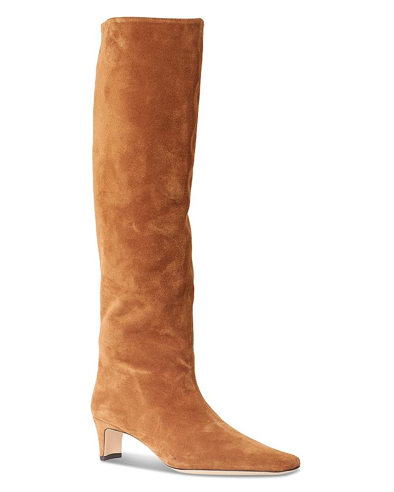 Womens Wally Leather Knee-High Boots Product Image