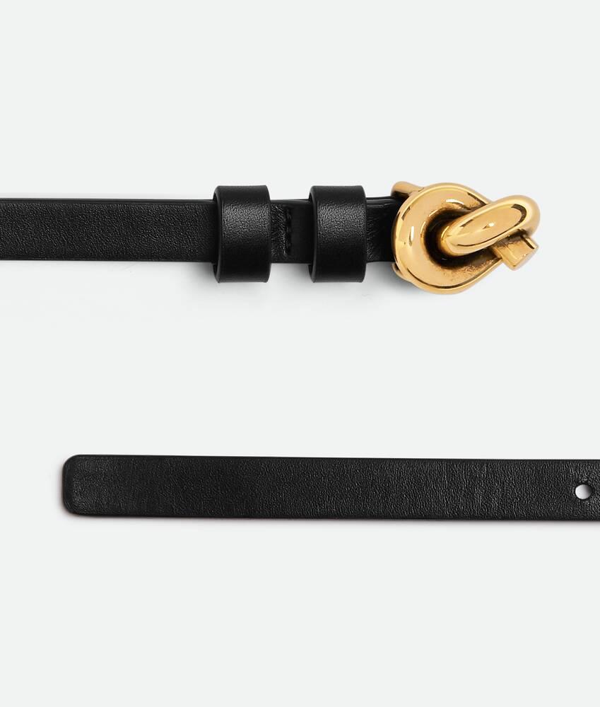 Women's Knot Belt in Black Product Image