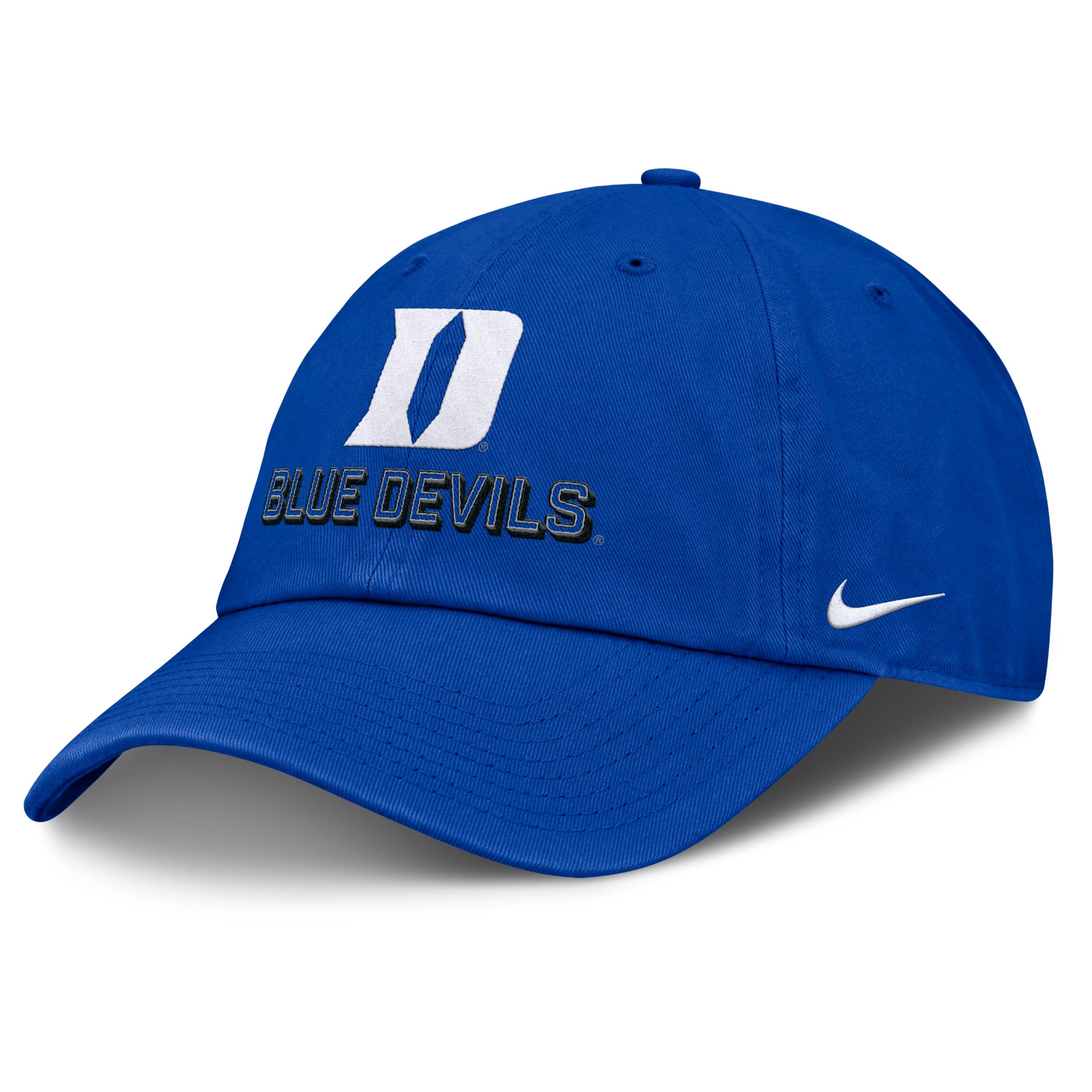 Duke On-Field Club Gameday Nike Mens College Adjustable Hat | NC014EVDU-MBJ Product Image